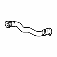 OEM 2018 BMW X3 Engine Radiator Hose - 17-12-7-535-562