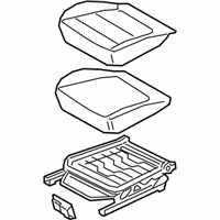 OEM 2021 Hyundai Kona Cushion Assembly-FR Seat, RH - 88200-J9610-SKN