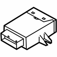 OEM 2005 BMW X3 Trailer Towing Modul - 61-35-6-955-253