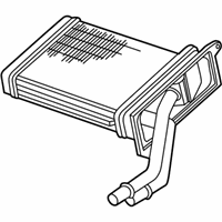 OEM 2001 BMW Z3 Heater Radiator - 64-51-8-398-746