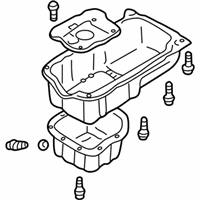 OEM 2002 Hyundai Santa Fe Pan Assembly-Engine Oil - 21520-38056