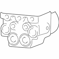 OEM 2004 Dodge Ram 2500 Abs Brake Pump Module - 52121409AB