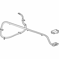 OEM 2012 GMC Sierra 2500 HD Positive Cable - 23167993