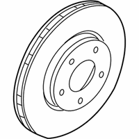 OEM Nissan Leaf Rotor-Disc Brake, Front - 40206-3NA0A