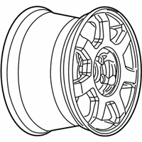 OEM 2006 Cadillac CTS Wheel - 9596891