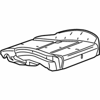 OEM Cadillac ATS Seat Cushion Pad - 84073138