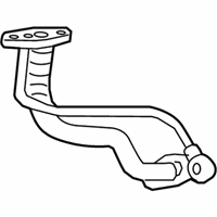 OEM Lexus NX200t Pipe Sub-Assembly, Turbo - 15407-36010