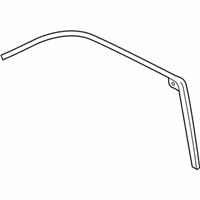 OEM Chevrolet Cavalier Weatherstrip Asm-Roof Side Rail - 22658005