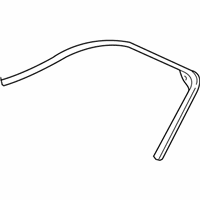 OEM 2004 Chevrolet Cavalier Weatherstrip Asm-Roof Side Rail - 22658003