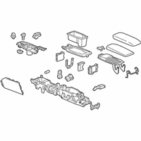 OEM Chevrolet Volt Console Assembly - 84043474