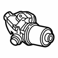 OEM 2020 Lexus IS350 Motor Assembly, Front WIPER - 85110-53050