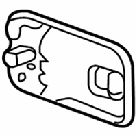 OEM 2004 Hummer H2 Handle, Outside - 15104791