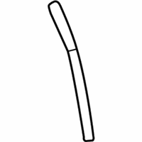 OEM 2008 Pontiac Grand Prix Weatherstrip Asm-Front Side Door Rear & Rear Side Door Front - 15878030