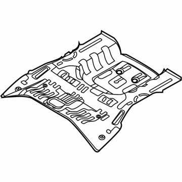 OEM 2022 Kia Niro EV Panel-Rear Floor - 65511Q4000