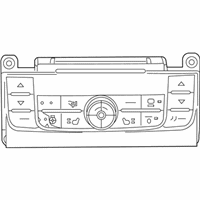 OEM 2013 Chrysler Town & Country Control-A/C And Heater - 55111367AI