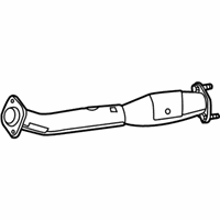 OEM Nissan NV3500 Exhaust Tube Assembly, Front - 20020-1PE1A
