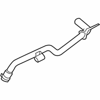 OEM 2021 Nissan NV1500 Exhaust Tube Assembly, Rear - 20050-1PE0A