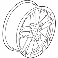 OEM Honda CR-Z Disk, Aluminum Wheel (16X6J) (Tpms) (Kosei) - 42700-SZT-A61
