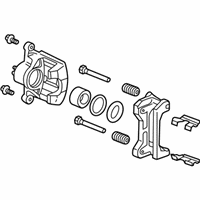 OEM 2004 Acura RSX Caliper Sub-Assembly, Left Front - 45019-S7A-J02