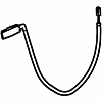 OEM 2009 BMW M3 Bowden Cable, Door Opener - 51-22-7-117-743