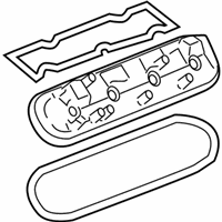 OEM 2009 Chevrolet Corvette Valve Cover - 12637686