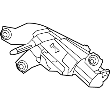 OEM 2022 Jeep Wagoneer MOTOR-LIFTGATE WIPER - 68349256AA