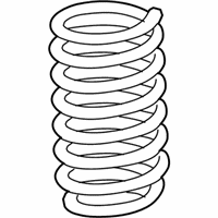 OEM 2017 BMW 530i REAR COIL SPRING - 33-53-6-882-639