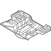 OEM Hyundai Accent Panel Assembly-Rear Floor, Rear - 65513-1E300