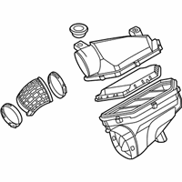 OEM 2022 BMW X5 INTAKE MUFFLER - 13-71-8-485-630