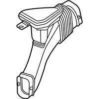OEM 2022 BMW X5 INTAKE DUCT, LEFT - 13-71-8-689-753
