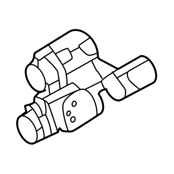 OEM Nissan Kicks Sensor Assembly-Side Air Bag - 98830-5RA0A