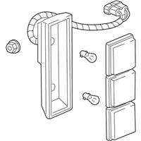 OEM 2002 GMC Sierra 1500 HD Lamp Asm-Tail - 15029717