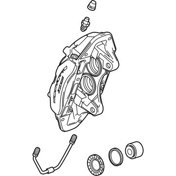 OEM 2021 Chevrolet Corvette Caliper - 84733248