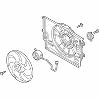 OEM 2020 Kia Niro EV Blower Assembly - 25380G7000