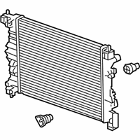 OEM 2022 Chevrolet Trax Radiator Assembly - 42418327