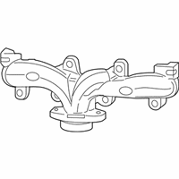 OEM Jeep Grand Cherokee Exhaust Manifold - 53013598AB