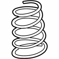 OEM 2017 Toyota Camry Coil Spring - 48132-06170