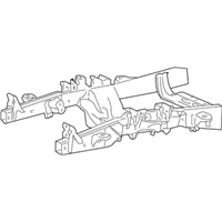 OEM 2002 Ford Expedition Transmission Crossmember - XL3Z-6A023-AA