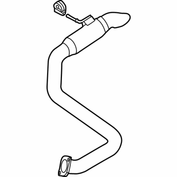 OEM 2022 Kia Carnival MUFFLER ASSY-REAR - 28710R0100