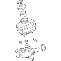 OEM 2015 Lexus IS250 Cylinder Sub-Assy, Brake Master - 47201-30822