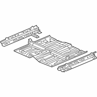 OEM Honda Civic Floor, FR. - 65100-TR3-A50ZZ