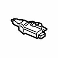OEM 2014 Lexus IS F Gear Assembly, Sliding Roof - 63260-53091