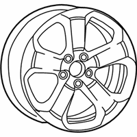 OEM 2017 Jeep Compass Aluminum Wheel - 5VC25GSAAA