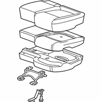 OEM 2016 Chevrolet Trax Cushion Assembly - 95165245