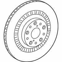 OEM 2020 Lexus LC500 Disc, Brake, Rear LH - 42432-11010