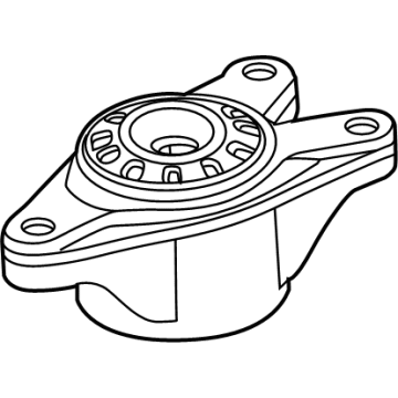 OEM 2022 BMW 330e xDrive SUPPORT BEARING REAR - 33-50-6-889-812