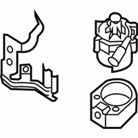 OEM 2016 Infiniti QX60 Motor Assembly-Sub Cooling - 21580-5BE0A