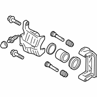 OEM 2014 Nissan Juke CALIPER Assembly-Rear RH, W/O Pads Or SHIMS - 44001-3YW0A