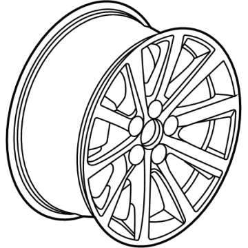 OEM 2020 Cadillac CT5 Wheel - 84004234