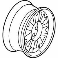 OEM GMC Sonoma Wheel Rim Kit, Aluminum *Brushed Aluminum - 12368967